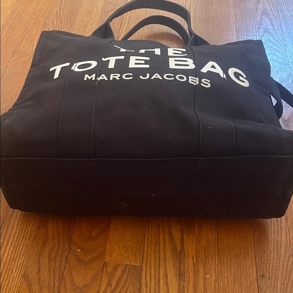 Marc Jacobs Black Canvas Tote Bag - Picture 6 of 12